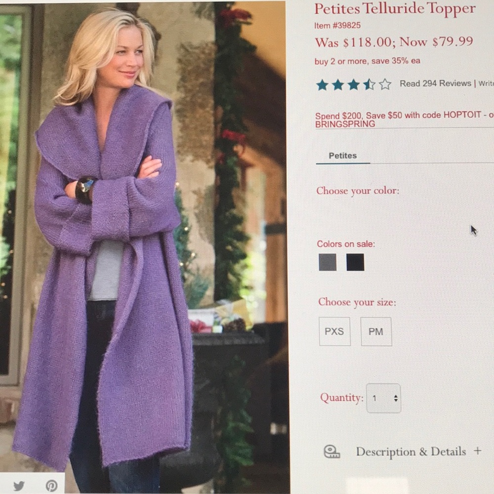 Telluride Topper Sweater